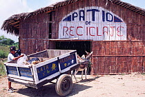Waste recycling project, Pro Pueblo Foundation, Manglaral to town, Ecuador