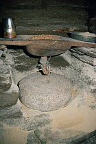 Stone water mill for grinding maize, Palas Valley, Northern Pakistan