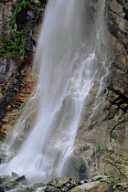 Waterfall at Valnontey, Gran Paradiso NP, Italian Alps, Italy