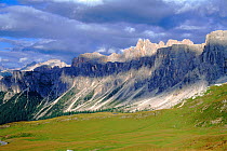 Passo di Giau, August, Italian Dolomites. Northern Italy, Europe