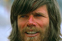 Reinhold Messner after Everest ascent without oxygen, 1978