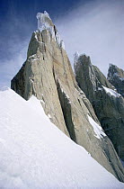 South East ridge of Cerro Torre, Andes, Patagonia Argentina