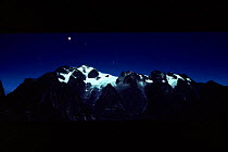 Mount Stanley, Ruwenzori mountains ('Mountains of the Moon'), Virunga, Rep of Congo (formerly Zaire), Central Africa
