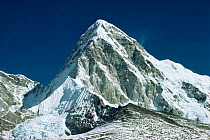 Pumori Mountain in the Himalayas, Nepal
