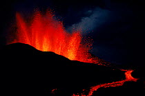 Kimanura eruption. Virunga NP active volcanic region, Democratic Republic of Congo.