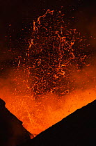Kimanura eruption, Virunga NP, active volcanic region. Zaire / Dem Rep Congo