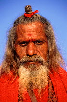 Holy man in India