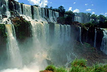 Iguazu waterfalls on Argentina/Brazil border, South America