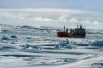 Icebreaker MV Arctic in Lancaster Sound, Canadian Arctic