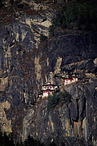 Takstang 'Tiger's Nest' monastery. Built 1692, Bhutanese pilgrimage site, Bhutan