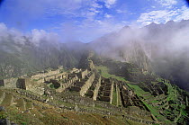 Machu Picchu as viewed from the south, Peru