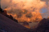 Croda di Toni, Italian Dolomites, Italy, Europe.