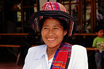 Woman hawker, Cuzco, Peru, South-America.