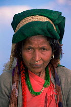Nepalese woman, near Pokhara, Nepal. 2001