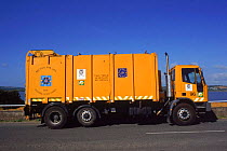 Recycling lorry Waterford, Republic of Ireland