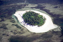 Coral atoll -  Alphonse from the air, Seychelles