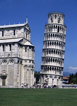 Leaning Tower of Pisa and Duoma, Pisa, Italy
