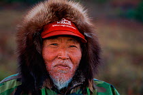Robert Mulluk Sr, portrait, 73 years old, Kobuk Valley NP, Alaska, USA