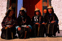 Laya women from West Bhutan.