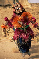 Dogon masked dancers, Mali, West Africa
