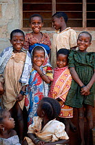 Smiling children Zanzibar, Tanzania East Africa