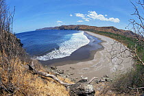 Playa Nancite beach landscape, Santa Rosa, Area of Conservation Guanacaste, Costa Rica