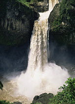 San Rafael falls, Rio Quijos, Ecuador