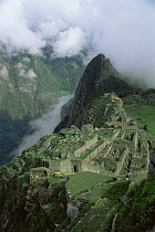 Ruins of Machu Picchu, Lost City of the Incas, Andes, Peru