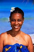 Bajan woman, Barbados, Caribbean