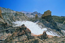 Salt glacier, South West Iran