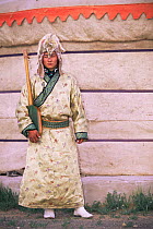 Hoomi / throat singer, Gobi desert, Mongolia