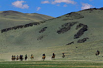 Kazakh horse race nr Tsengel Khairkhan, Western Mongolia. 2001