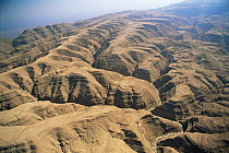 Aerial view of Jabel Samhan, Dhofar, Oman
