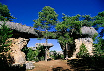 Natural rock formations, Cuenca, Spain