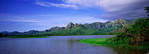 Amolar mountain range and Lake Pantanal World Heritage Site, Brazil