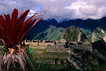 Machu Picchu ruins Andes, Peru. South America