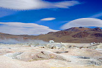 Sol de manana geysers, Altiplano, Bolivia