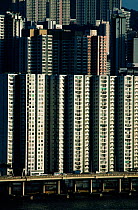 High rise flats, Kowloon, Hong Kong, China