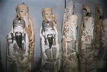 Ivory carved figures for sale Kowloon, Hong Kong, China