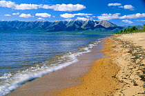 East shore landscape of Baikal Lake, Svyatoy Nos Peninsular, Russia