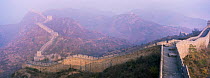 The Great Wall of China landscape, as seen from Jinshanling, China