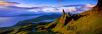 The Old Man of Storr in dramatic light, Trotternish Isle of Skye, Scotland