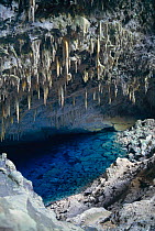 Blue lagoon cave, Mato Grosso do Sul state, Bonito, Brazil, South America