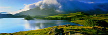 Panoramic view of Llynnau Cregenen & Cadair idris, Snowdonia Nation Park, Wales, UK