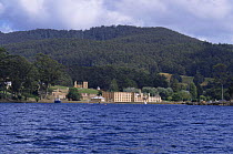 Ruined Penitentiary converted from flour mill in 1854 for convicts, Port Arthur, Tasmania