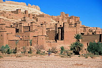 Ajt Benhaddou 15th century settlement, Morocco, North Africa