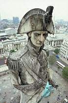 Nelson's column, Trafalgar Square, London, UK