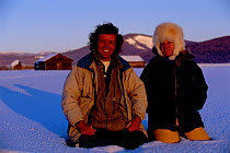 Pete Oxford + Renee Bish, photographers, Darkhad depression, Mongolia