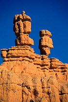 Sandstone hoodoos at Bryce Canyon National Park, Utah, USA