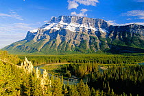 Mount Rundle and the Bow Valley, Banff National Park, Alberta Canada